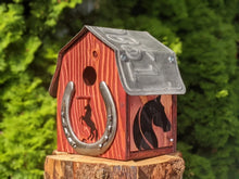 Horse Barn Birdhouse