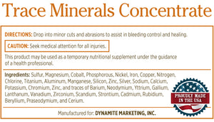 Trace Minerals Concentrate